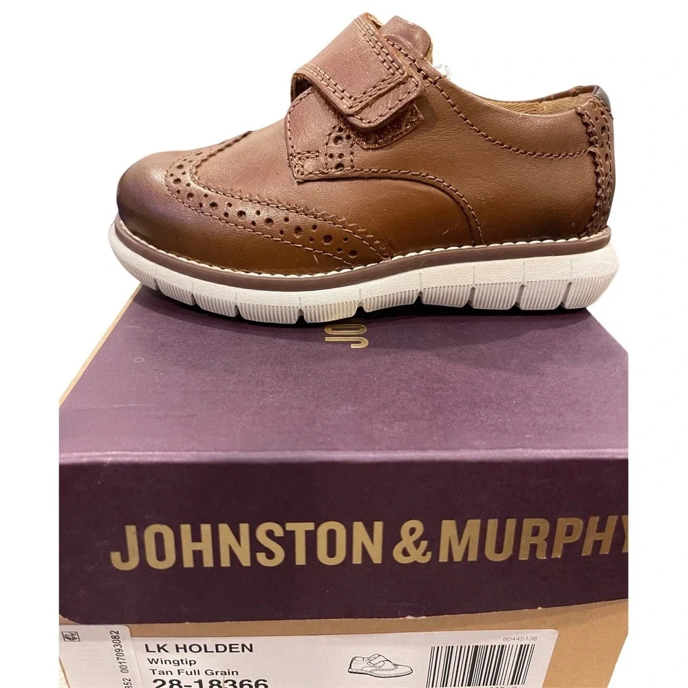 Johnston &‎ Murphy Lk Holden Toddler Boy Shoes Size 6M